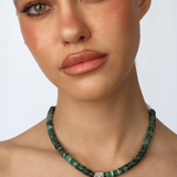 OASIS NECKLACE - GREEN EMERALD