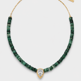 OASIS NECKLACE - GREEN EMERALD
