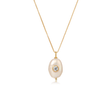 PEARL STONE PENDANT - CLEAR