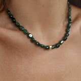 POSITANO NECKLACE - DEEP JADE