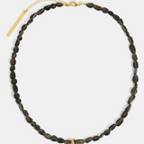 POSITANO NECKLACE - SMOKY QUARTZ
