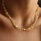 POSITANO NECKLACE - CITRINE