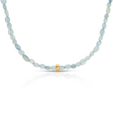 POSITANO NECKLACE - AQUAMARINE
