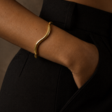 WAVE CUFF BRACELET