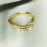 WAVE STONES RING