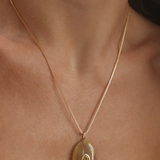 RUTILATED QUARTZ - CITRINE PENDANT