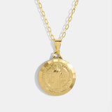 SAN BENITO MEDALLION PENDANT