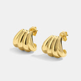 SCULPT STUD EARRINGS
