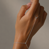 SILVER ACCENT HAND CHAIN