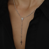 SILVER ROSARY