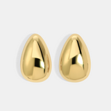 TEARDROP STUD EARRINGS