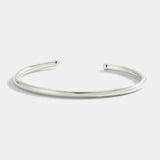 THIN CUFF BRACELET - SILVER