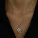 VIRGIN BEADED PENDANT