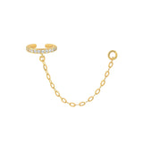 REGINA PAVE CUFF - CHAIN ADD ON