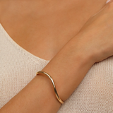 WAVED CUFF BRACELET