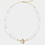 Selenite Toggle Necklace