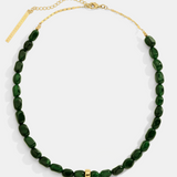 POSITANO NECKLACE - DEEP JADE