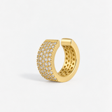 WIDE PAVÉ EAR CUFF