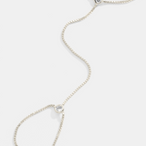 SILVER ACCENT HAND CHAIN