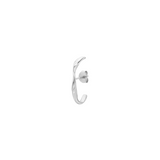 AURA BAR SINGLE STUD EARRING - SILVER