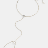 SILVER ACCENT HAND CHAIN