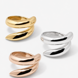 Contour Ring Trio - Mixed Metals