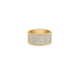 CIGAR BAND RING 10MM