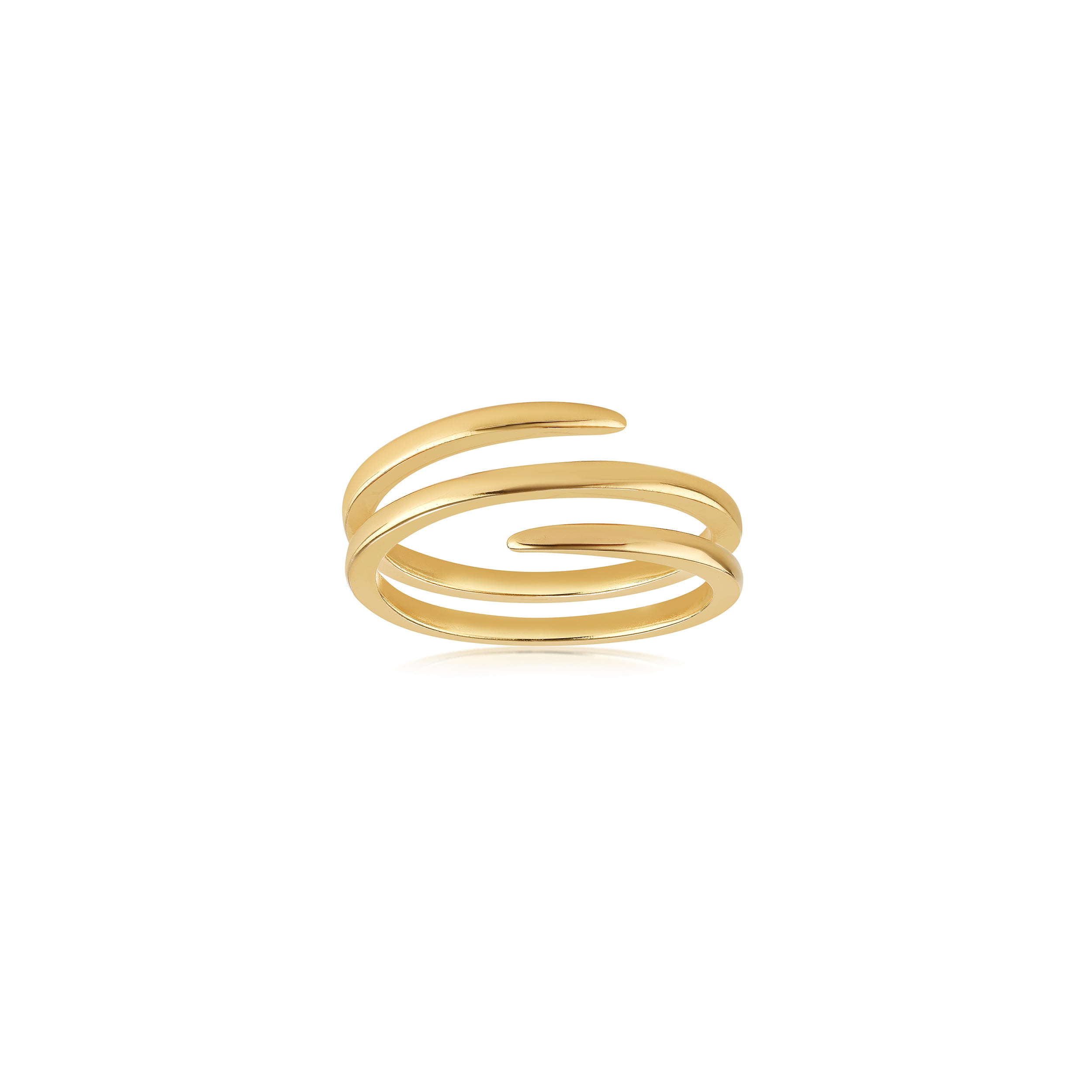 SOLID SPIRAL RING